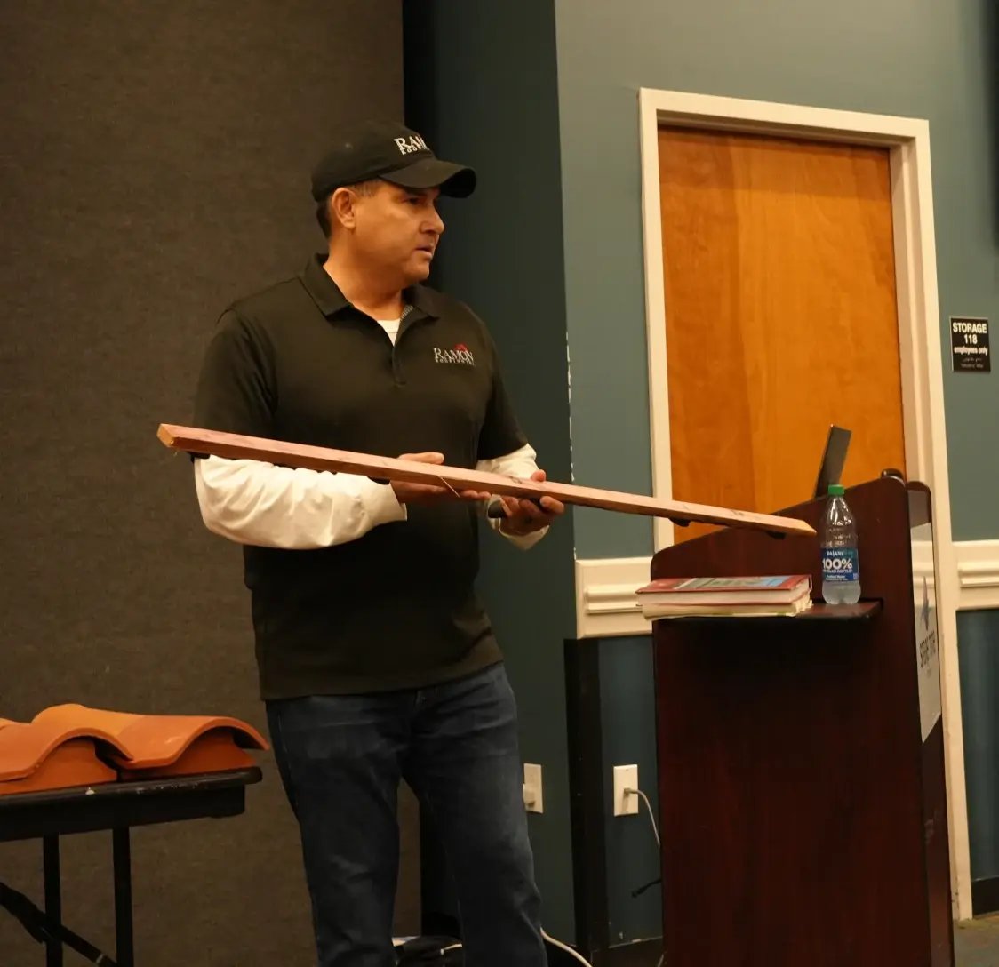 Paul ramon giving training. 